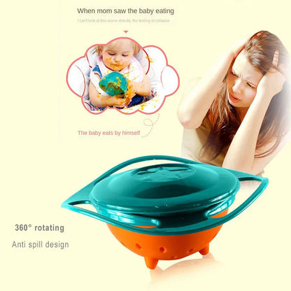 Gyro 360 graden Baby Bowl